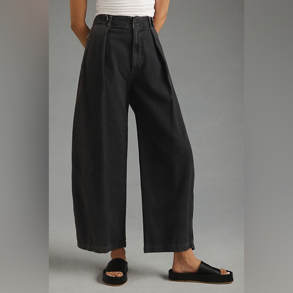 Citizens of Humanity Payton Utility Trousers Washed Black - Picture 2 of 12